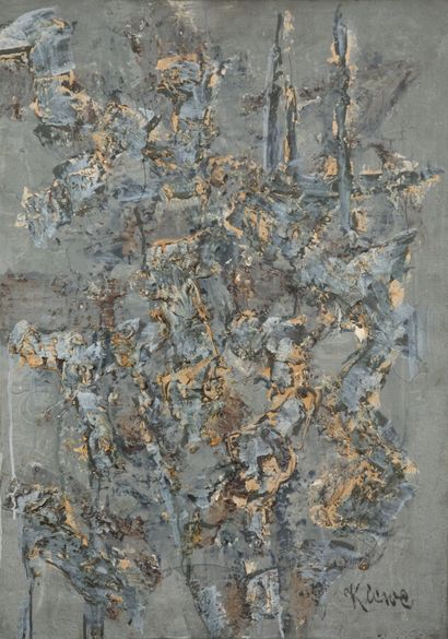 KIEWE Chaim (1912-1983)
Abstract composition,...