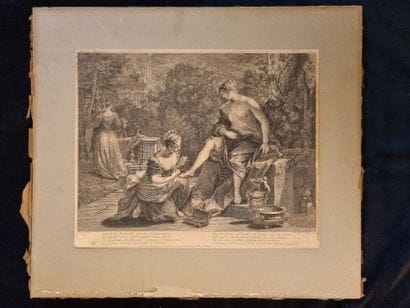 Important set of engravings : religious scenes...