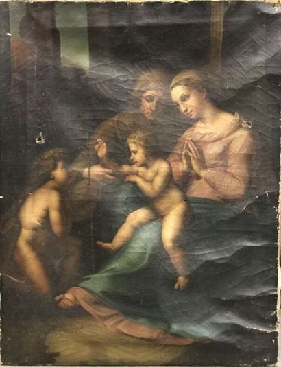 In the taste of Raphael
Mary, Anne, Jesus...