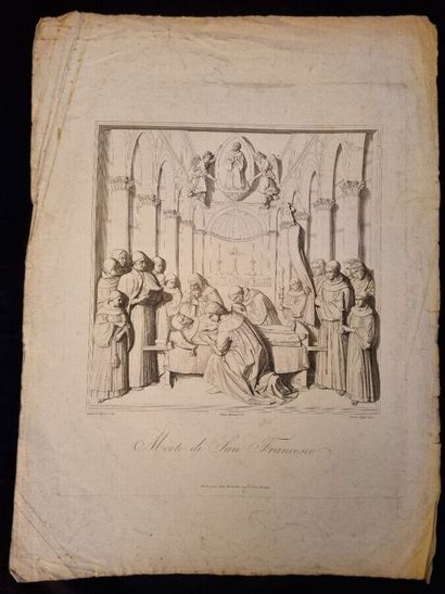 Important set of engravings : religious scenes...