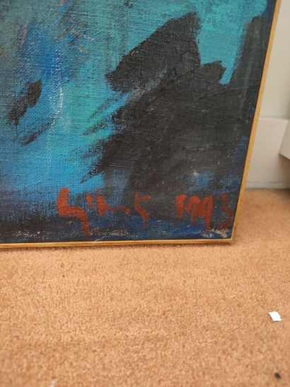 Contemporary school
Abstract composition
Canvas
Signed...