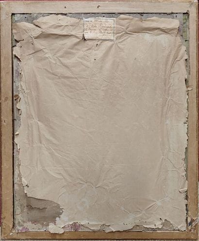 School around 1700
Assumption 
Painting on...