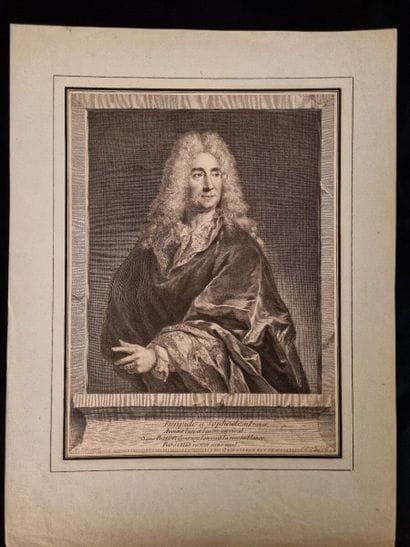 Important set of engravings : portraits 
Condition:...