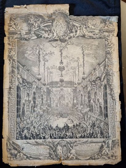 Set of engravings on historical and popular...