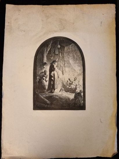 Important set of engravings : religious scenes...