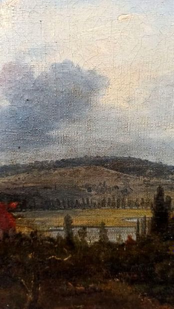 French school circa 1790
River landscape...