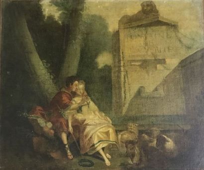 French school in the 18th century taste
Pastoral...