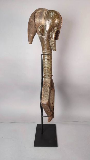 Reliquary guardian figure of the Kota type...