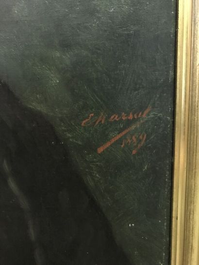 School of the XIXth century
Portrait of a...