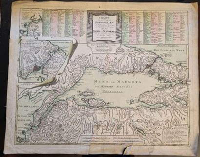 Set of engravings : four maps 
Condition:...