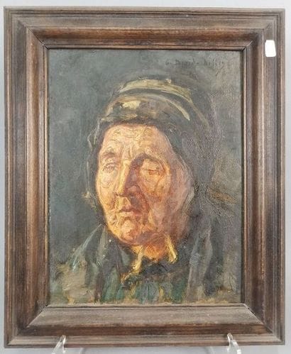 Nilleh (or Nillet) David
Portrait of an old...