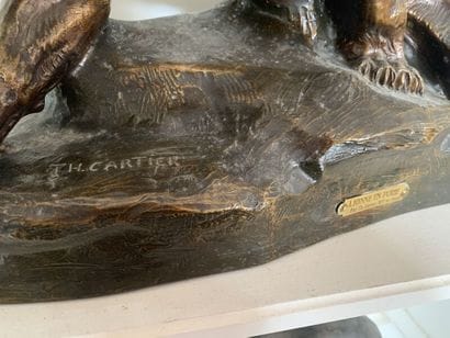 CARTIERThomas (1879-1936)
Lioness in Fury
Proof...