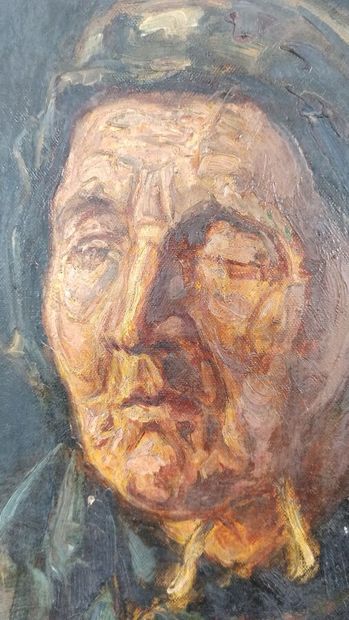 Nilleh (or Nillet) David
Portrait of an old...