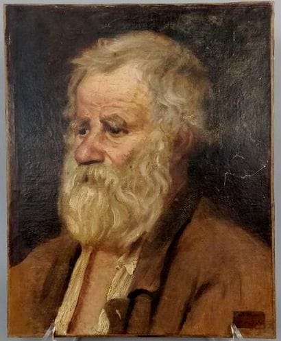 GIGOUX Jean (1806-1894) attributed to
Portrait...
