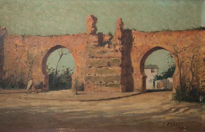 BASTET Tancrède (1858-1942)
Rabat
Oil on...