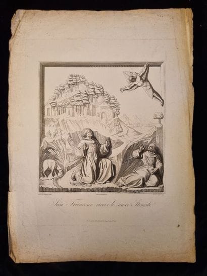Important set of engravings : religious scenes...