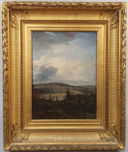 French school circa 1790
River landscape...