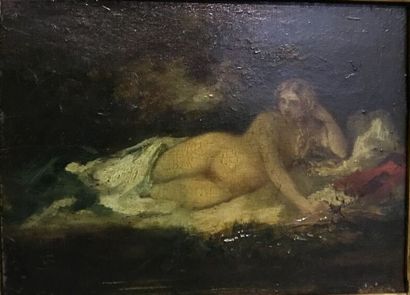French school XIXth century
Naked woman lying...