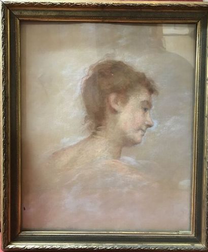 French school of the 19th century
Portrait...