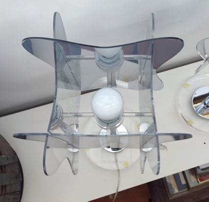 Angelo MELLIA 
DESIGN ITALIEN 
Paire de lampes...