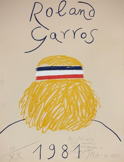 TENNIS.
ARROYO Eduardo (born in 1937)
Poster...