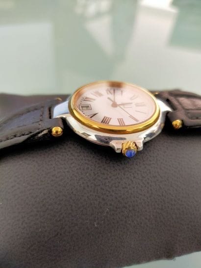 DUNHILL
Men's metal watch with round dia...