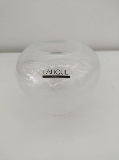 LALIQUE FRANCE
Set of three vases
-Vase on...
