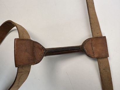 LOUIS VUITTON
Luggage rack in natural leather
Length...