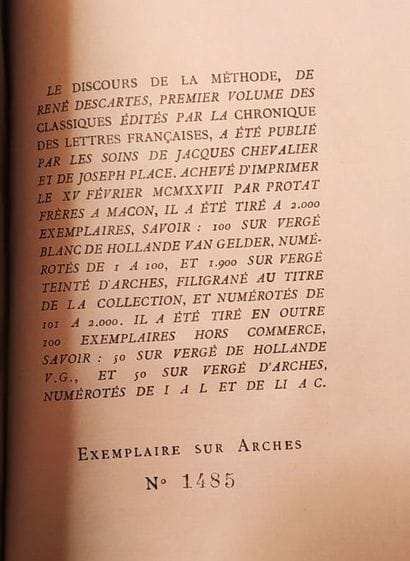 DESCARTES (René), 