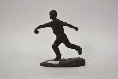 BALL GAMES.
Player of boules lyonnaises.
Bronze...