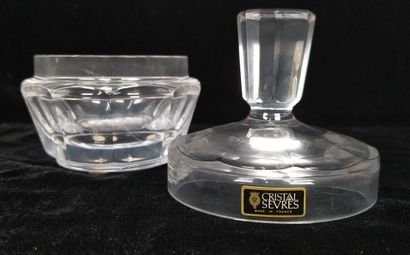 SEVRES crystal toilet trim

