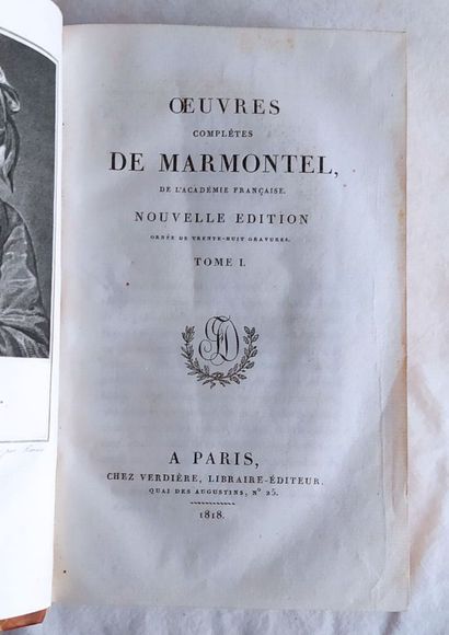 MARMONTEL (Jean-François), 