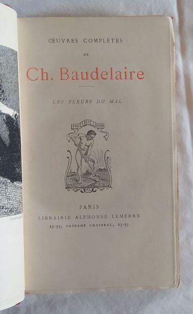 BAUDELAIRE (Charles). 