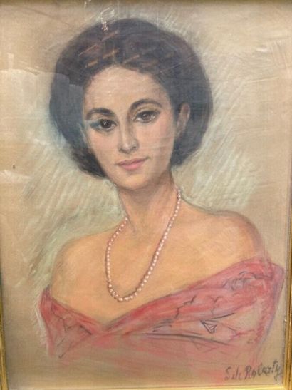 ROBERTY DE LA CERDA Sophie de (XXth)
Portrait...