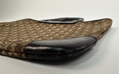 CHRISTIAN DIOR
Handbag in signed canvas and...