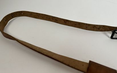 LOUIS VUITTON
Luggage rack in natural leather
Length...