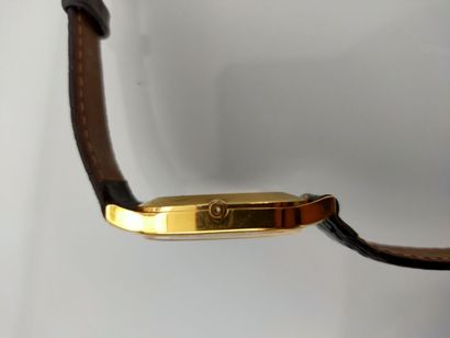 OMEGA
Men's watch with rectangular dial in...