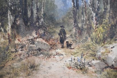 LEBAS Hippolyte (1782-1867)
Stroller in a...