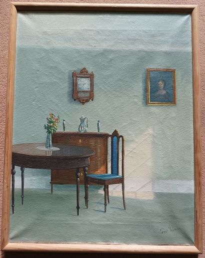 RONNE Paul called Kai Jeppe DREWS (1884-1964)
Interior...