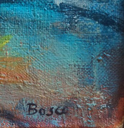 BOSCO Pierre (1909-1993)
Le christ en croix...