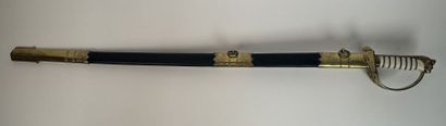MANTON & Co ENGLAND 
Sabre de marine origine...