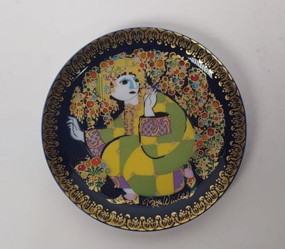 ROSENTHAL
12 porcelain plates with polychrome...