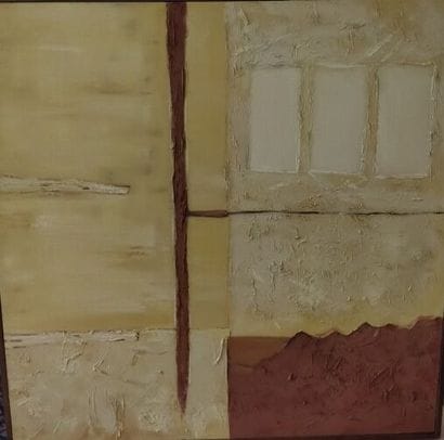 ECOLE CONTEMPORAIN
Abstraction
Trois huiles...