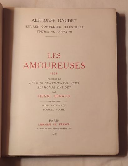 DAUDET (Alphonse), 