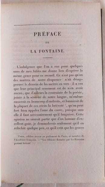 LA FONTAINE (Jean de), 