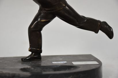 BALL GAMES.
Player of Lyon's bowls.
Sculpture...