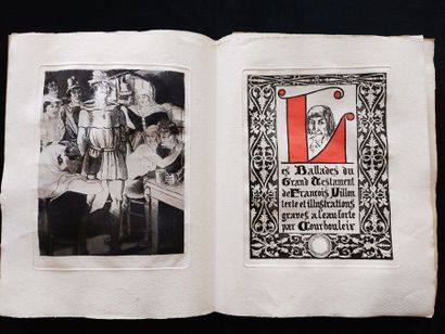 VILLON. The Ballads of the great will. (Paris,...