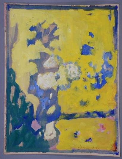 Sylvain VIGNY (1903-1970)
-Homme au chapeau,
Technique...
