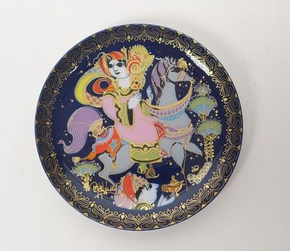 ROSENTHAL
12 porcelain plates with polychrome...