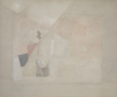 HAMER Jean-Pierre 
Composition abstraite,...
